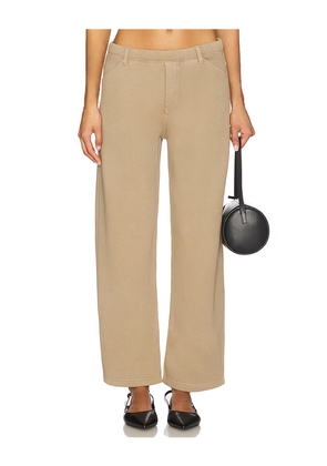 NILI LOTAN Tribeca Sweat Pant in Taupe. Size M. Also in XS, S, L.