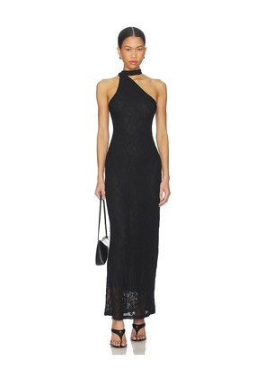 LIONESS Lux Lace Maxi Dress in Black. Size M. Also in XS, S, L.