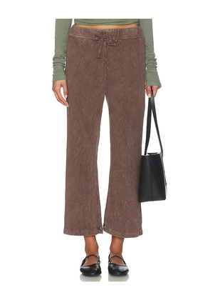 LA Made Ariana Pant in Brown. Size M. Also in XS, S, L, XL.