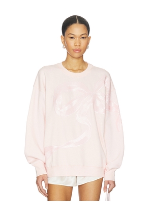 LoveShackFancy Palo Pullover in Pink. Size XS/S. Also in M/L.