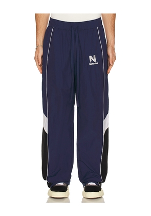 Nahmias Warm Up Pant in Blue. Size M. Also in S, L, XL/1X.