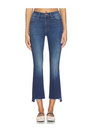MOTHER The Insider Crop Step Hem Jeans in Navy. Size 24. Also in 23, 25, 26, 27, 28, 32.