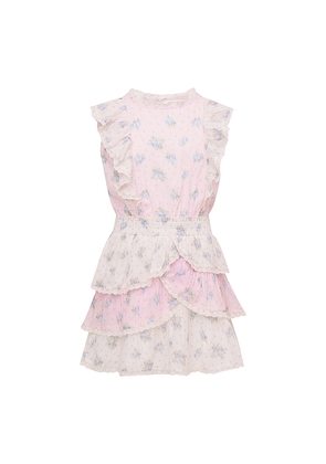LoveShackFancy Kids Decker Dress in Pink. Size 3. Also in 2, 4, 5, 6.