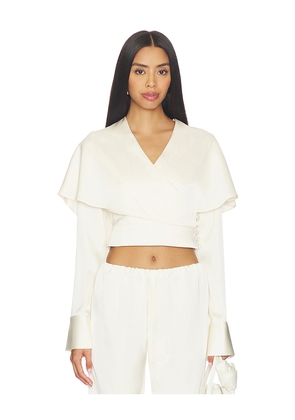 Lovers and Friends Samira Top in Cream. Size M. Also in XS, XXS, S, L.