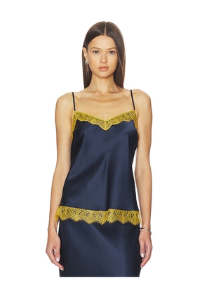 La Ligne Lace Camisole in Navy. Size M. Also in S, L, XL.