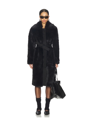 La Ligne Alpine Coat in Black. Size XS/S. Also in M/L.