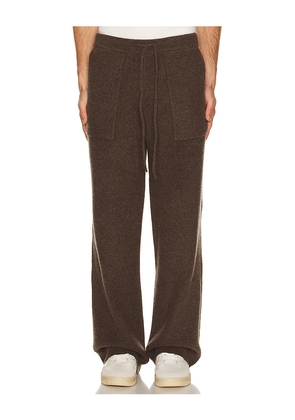 KROST Wool Knit Pants in Brown. Size S. Also in L.