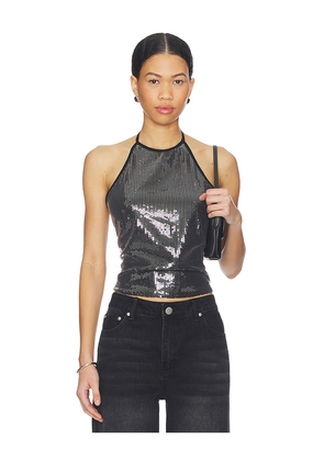 Miaou Natalia Top in Black. Size L. Also in S, XS, M, XL.