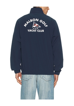 Malbon Golf Cypress Yacht Club Anorak in Blue. Size M. Also in L, S, XL/1X.