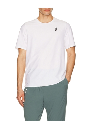On Court-T in White. Size M. Also in L.