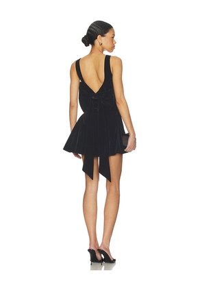 MORE TO COME Estella Bow Back Dress in Black. Size M. Also in S, XL, XS, XXS.