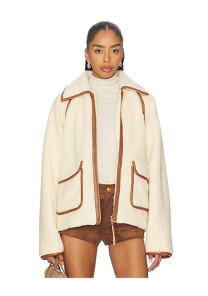 Lovers and Friends Hailey Jacket in Cream. Size M. Also in XXS, XS, S, L, XL.
