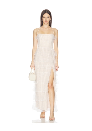 MAJORELLE Leah Gown in White. Size M. Also in XS, XXS, S, L, XL.