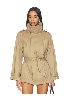 Lovers and Friends Mason Jacket in Tan. Size M. Also in XS, L.