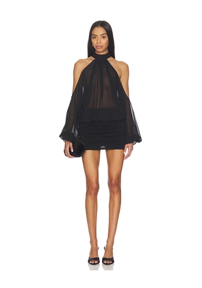 NBD Kiora Mini Dress in Black. Size M. Also in XXS, XS, S, L, XL.