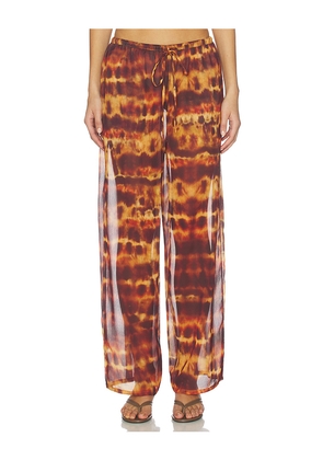 Leslie Amon Olivia Pant in Brown. Size M. Also in S, XS.