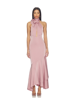 MORE TO COME Venita Maxi Dress in Mauve. Size M. Also in L, S, XS, XXS.