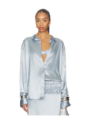 OperaSPORT June Shirt in Baby Blue. Size S. Also in M.