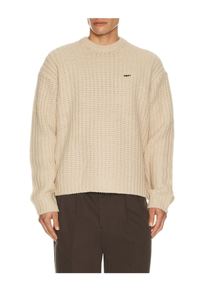 Obey Bold Chunky Sweater in Brown. Size S. Also in L.