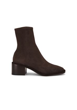 Loeffler Randall Roxy Stretch Ankle Boot in Brown. Size 10. Also in 6.5, 7, 7.5, 9.5.