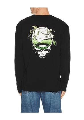 Malbon Golf x Grateful Dead Gorse Tee in Black. Size M. Also in L, S, XL/1X.