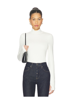 MADISON THE LABEL Tavi Bodysuit in White. Size L. Also in S.