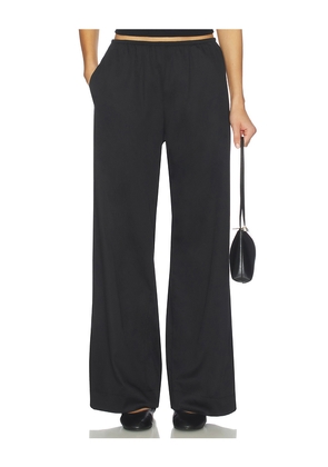LESET Yoko Pocket Pant in Black. Size L. Also in XS, S, M, XL.
