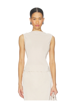 Lovers and Friends Aileen Top in Beige. Size M. Also in XXS, XS, S, L, XL.