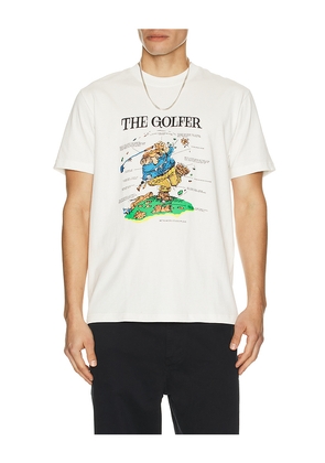 Metalwood Studio Excuses Tee in White. Size M. Also in S, XL/1X.