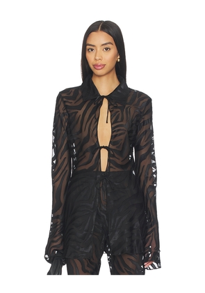 LAMARQUE Camine Top in Black. Size M. Also in L, S, XL, XS.