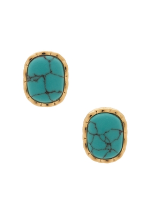 Lovers and Friends Antonia Earrings in Teal.