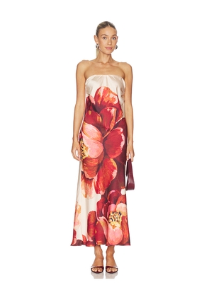 MISA Los Angeles Cheryl Dress in Red. Size M. Also in L, S, XL, XS, XXS.