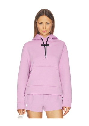 On Focus Tech Hoodie in Purple. Size M. Also in XS, S, L.
