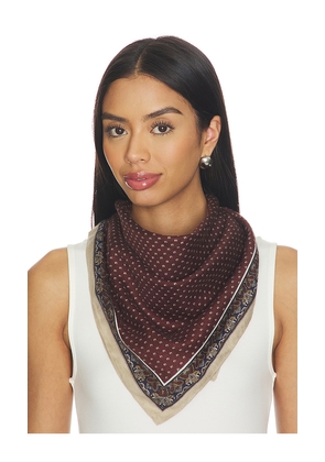 Lovers and Friends Olivia Scarf in Brown.