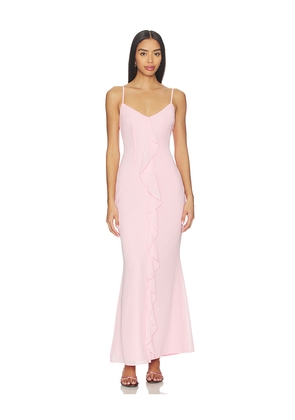 MORE TO COME Vienna Maxi Dress in Pink. Size M. Also in S, XL, XS, XXS.