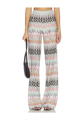 Missoni Trousers in Pink,White. Size 36/0. Also in 40/4, 42/6.