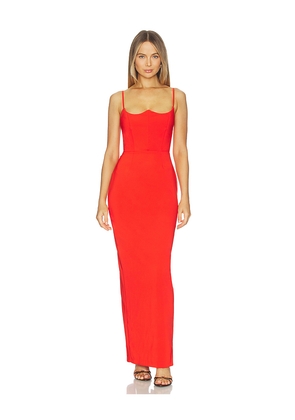 Nookie Aaliyah Maxi Dress in Orange. Size M. Also in XS, S, L.