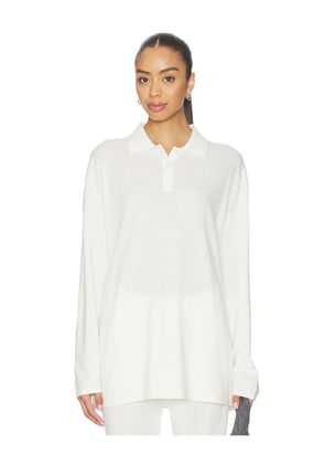 Lisa Yang Caisa Sweater in Ivory. Size 1. Also in 0, 2.