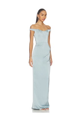 Katie May Tempest Gown in Baby Blue. Size L. Also in M, S, XL, XS.