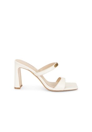 L'AGENCE Catriona Mule in White. Size 7. Also in 6, 7.5, 8, 8.5, 9, 9.5.