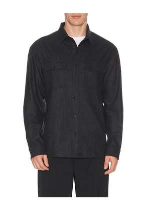 NILI LOTAN Evander Shirt in Sage. Size M. Also in S, XXL/2X.