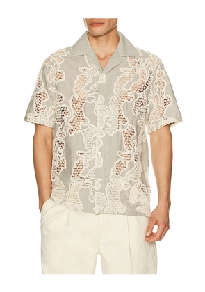 NN07 Juio Shirt in Brown. Size L. Also in S, M, XL/1X, XXL/2X.