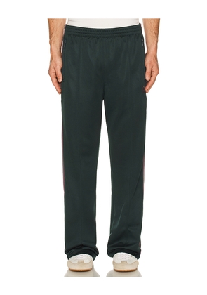 Needles Track Pant Poly Smooth in Green. Size M. Also in S.
