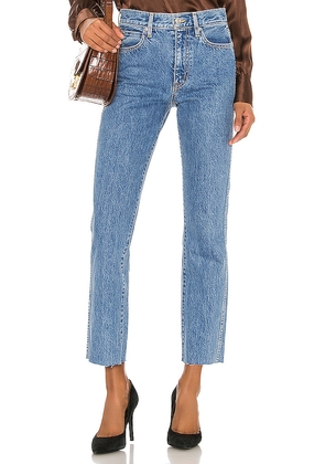 SLVRLAKE Hero Slim Straight Jeans in Denim-Medium. Size 23. Also in 26, 27, 28, 29, 30, 25, 31, 32.