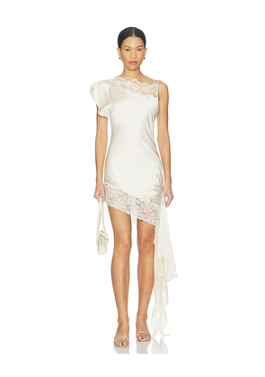 Lovers and Friends Nataliya Mini Dress in Ivory. Size L. Also in M, S, XL, XS, XXS.
