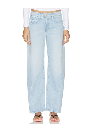 MOTHER The Mid Rise Half-pipe Hover Jeans in Blue. Size 24. Also in 23, 25, 26, 27, 28, 29, 30, 31, 32, 34.
