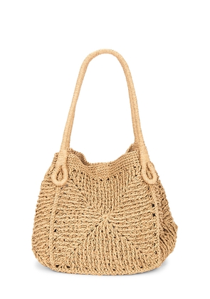 LSPACE Paloma Beach Tote in Tan.