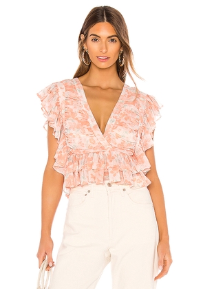 Tularosa Kaia Top in Pink. Size XL. Also in XXS.