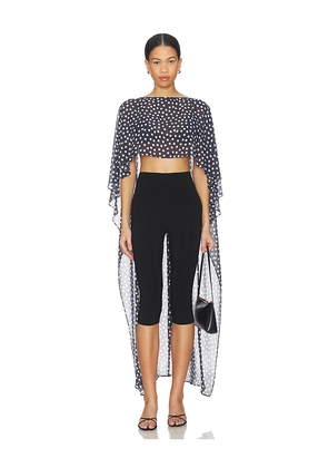 MAJORELLE Lita Top in Black. Size L. Also in M, S, XL, XS, XXS.