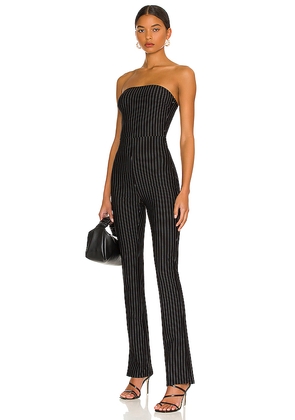 superdown Kristina Jumpsuit in Black. Size XL. Also in XS, M, L.